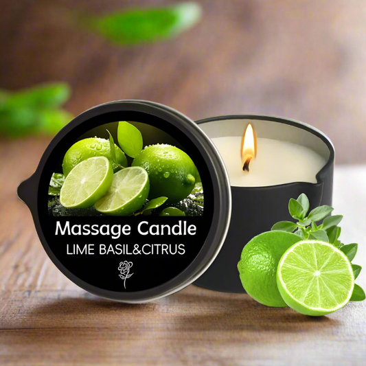 Massage Oil Candle – Aromatherapy & Skin Care
