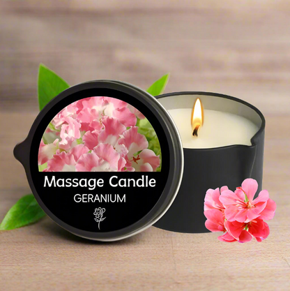 Massage Oil Candle – Aromatherapy & Skin Care