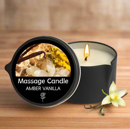 Massage Oil Candle – Aromatherapy & Skin Care