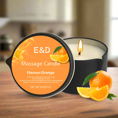 Massage Oil Candle – Aromatherapy & Skin Care