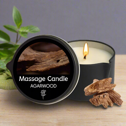 Massage Oil Candle – Aromatherapy & Skin Care
