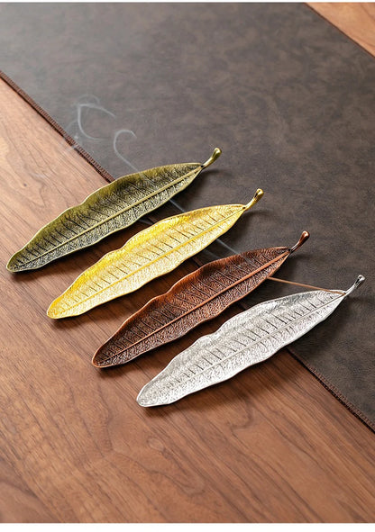 Serenity Leaf Incense Holder