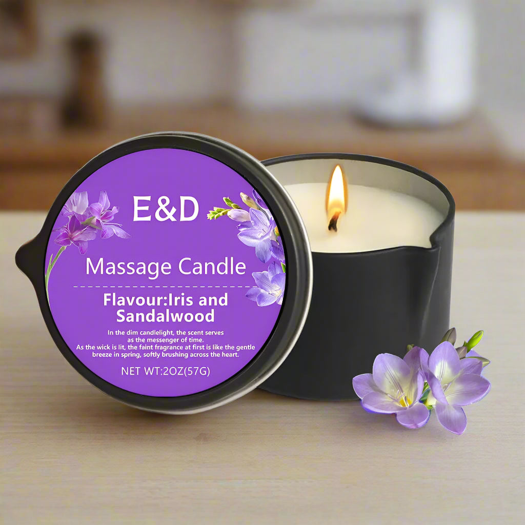 Massage Oil Candle – Aromatherapy & Skin Care