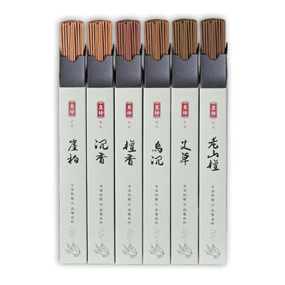 Zen Harmony™ – 120 Sandalwood & Agarwood Incense Sticks