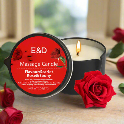 Massage Oil Candle – Aromatherapy & Skin Care