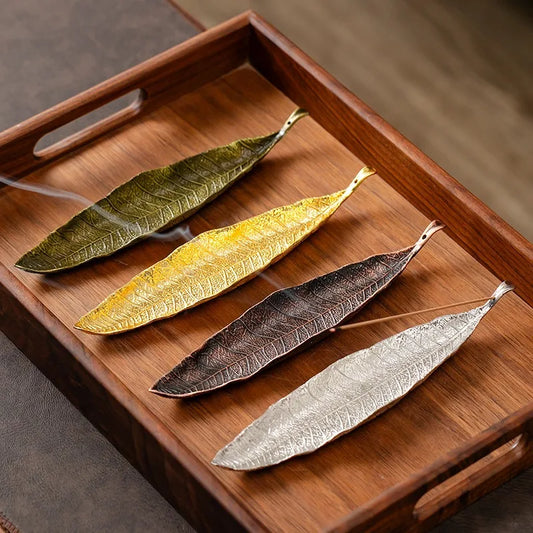 Serenity Leaf Incense Holder