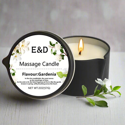 Massage Oil Candle – Aromatherapy & Skin Care