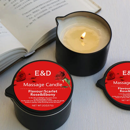 Massage Oil Candle – Aromatherapy & Skin Care