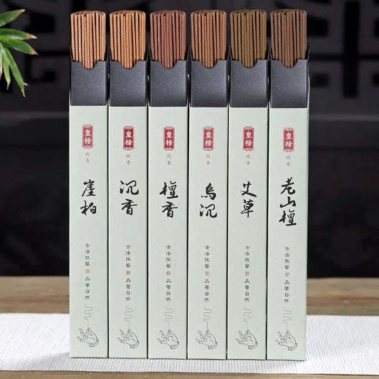 Zen Harmony™ – 120 Sandalwood & Agarwood Incense Sticks