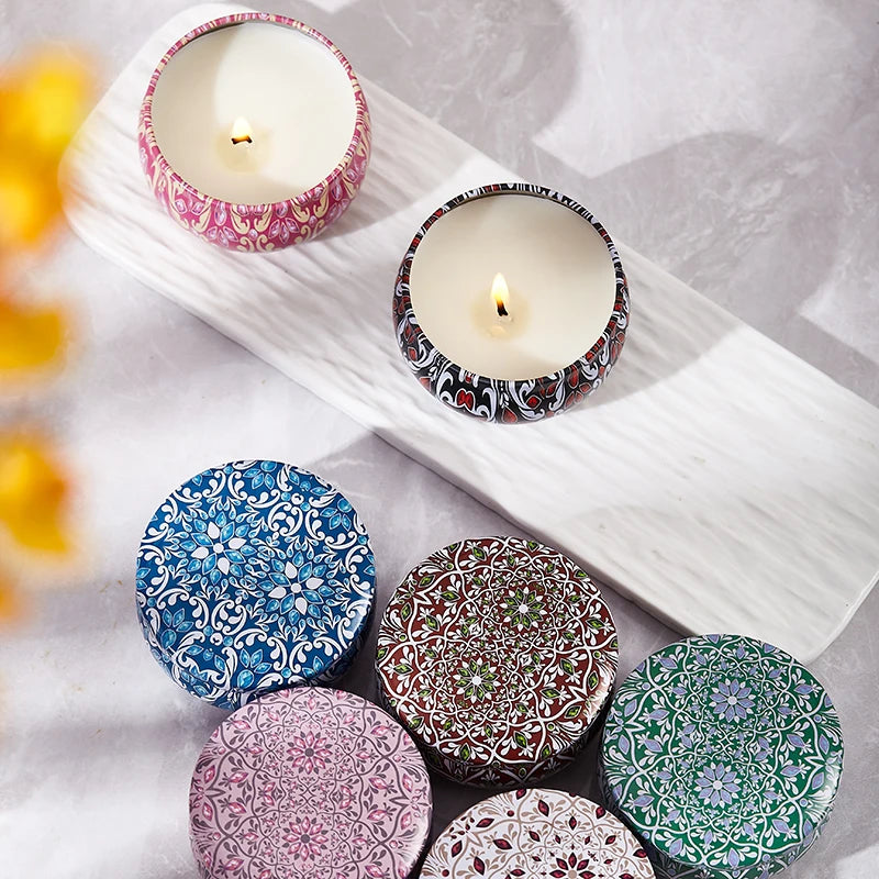 Obisesio™ 12-Piece Scented Candle Gift Set – Soy Aromatherapy Candles for Home & Relaxation