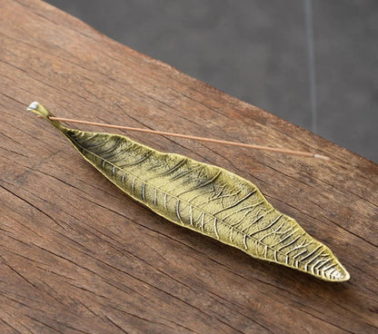 Serenity Leaf Incense Holder
