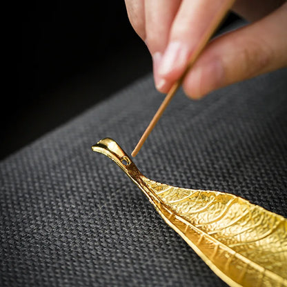 Serenity Leaf Incense Holder