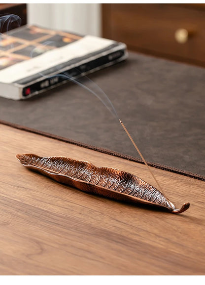 Serenity Leaf Incense Holder