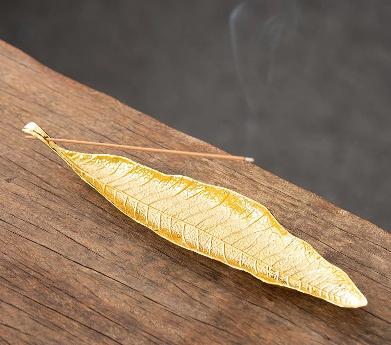 Serenity Leaf Incense Holder