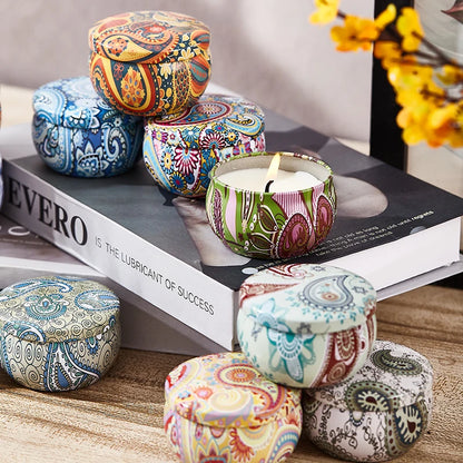 Obisesio™ 12-Piece Scented Candle Gift Set – Soy Aromatherapy Candles for Home & Relaxation