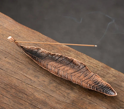 Serenity Leaf Incense Holder