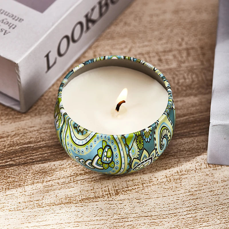 Obisesio™ 12-Piece Scented Candle Gift Set – Soy Aromatherapy Candles for Home & Relaxation