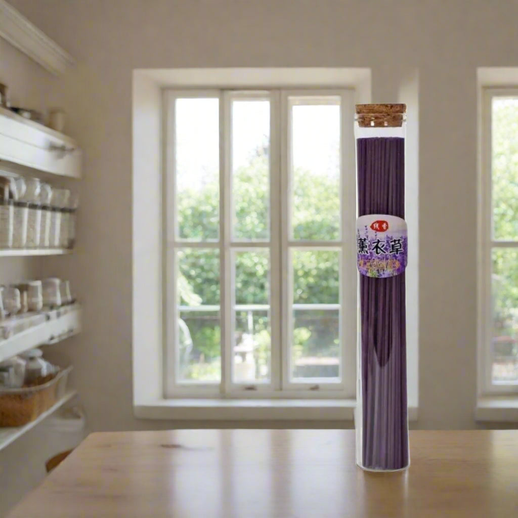 “Harmony Scents™ – 120 Natural Incense Sticks 🎁🕯 (Sandalwood & Lavender Blend) ✨”