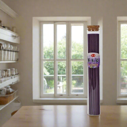 “Harmony Scents™ – 120 Natural Incense Sticks 🎁🕯 (Sandalwood & Lavender Blend) ✨”