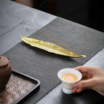 Serenity Leaf Incense Holder